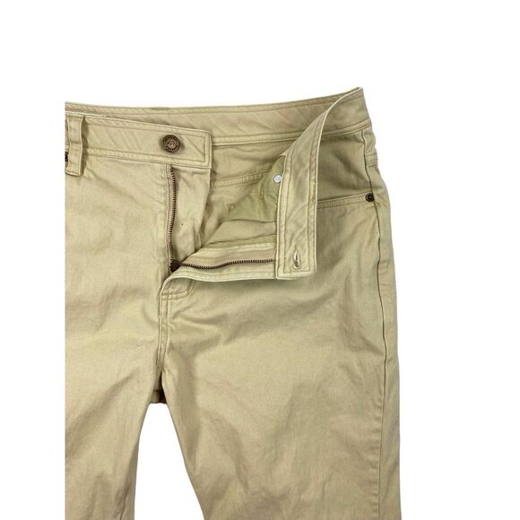 ONWARD RESERVE 'Flex 5-Pocket Stretch' Mens Chino Pants Tan Khaki - Size 35/32 - Picture 10 of 15
